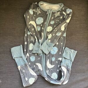 Little Sleepies “To the Moon & Back” zippy 6-12mo